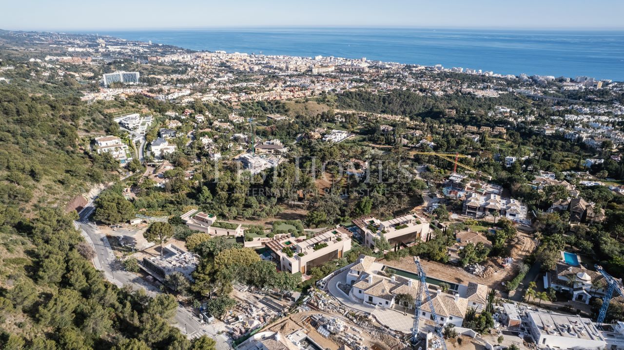 Villas de lujo con vistas al mar en la Milla de Oro de Marbella
