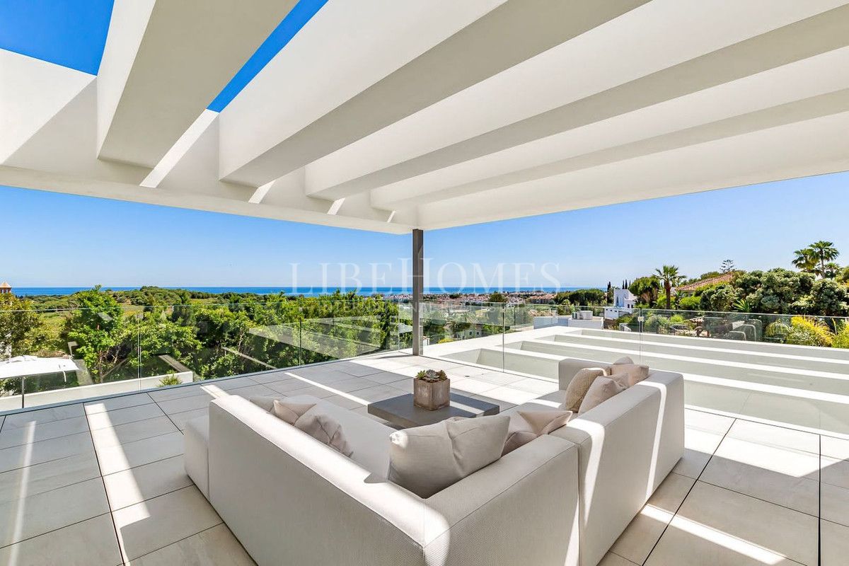 Newly built luxury villa, stunning sea views, Paraiso Alto, Benahavis