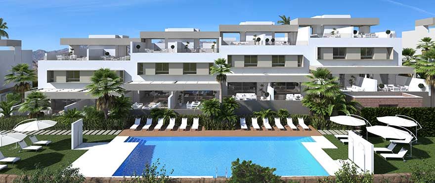 New townhouses for sale in La Cala Golf