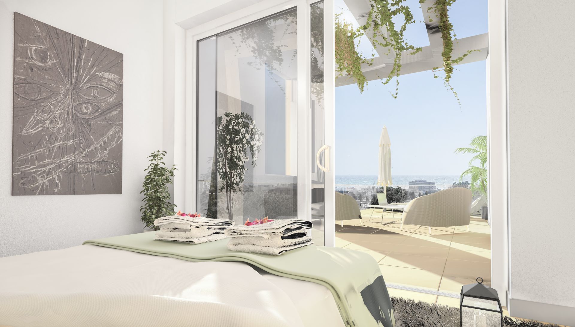 3 bedroom villa with beautiful views for sale in Mijas