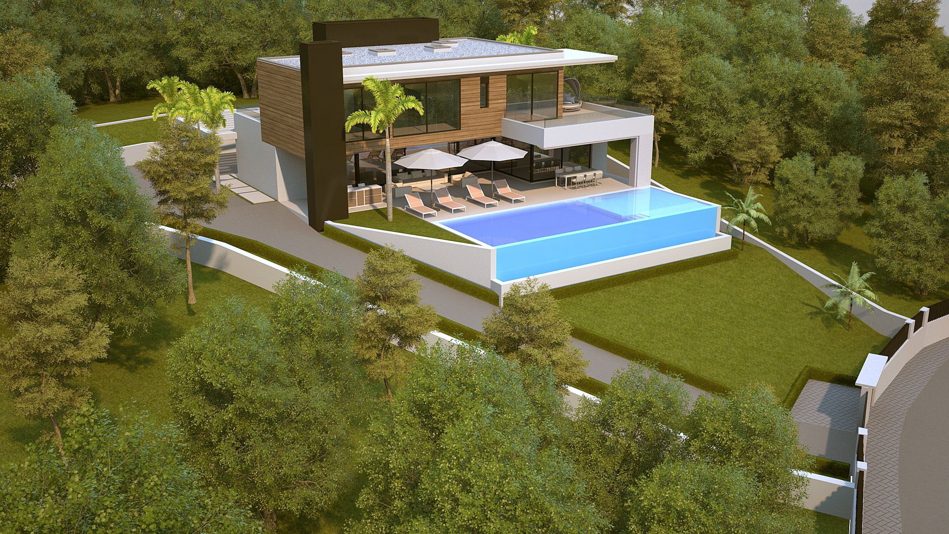Plot with villa project and license for sale in Alquería