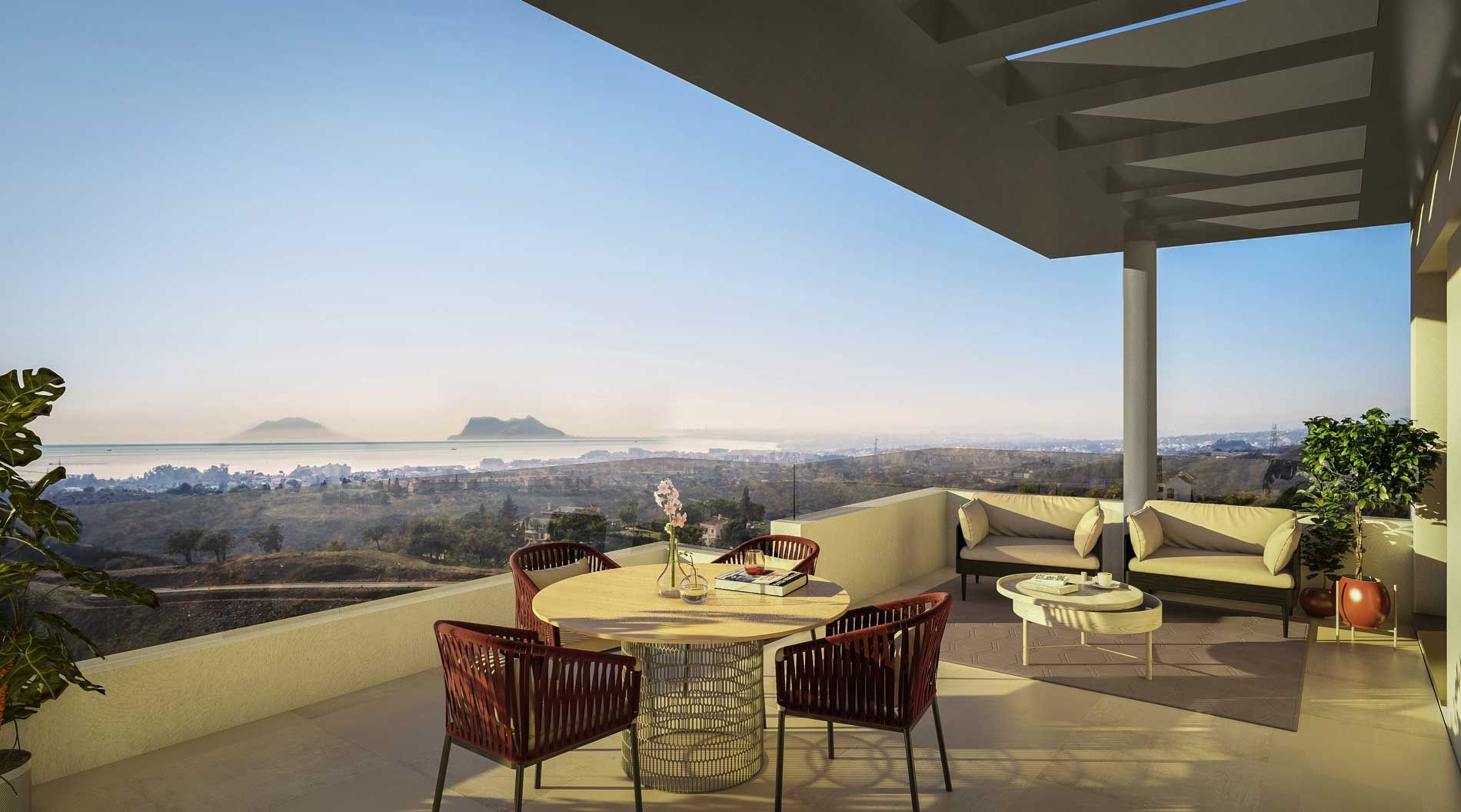 New development of apartments and penthouses in Las Mesas, Estepona