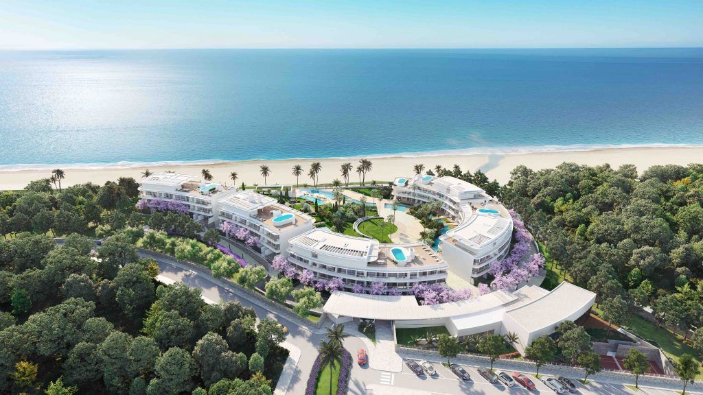 Frontline beach project of contemporary apartments and penthouses