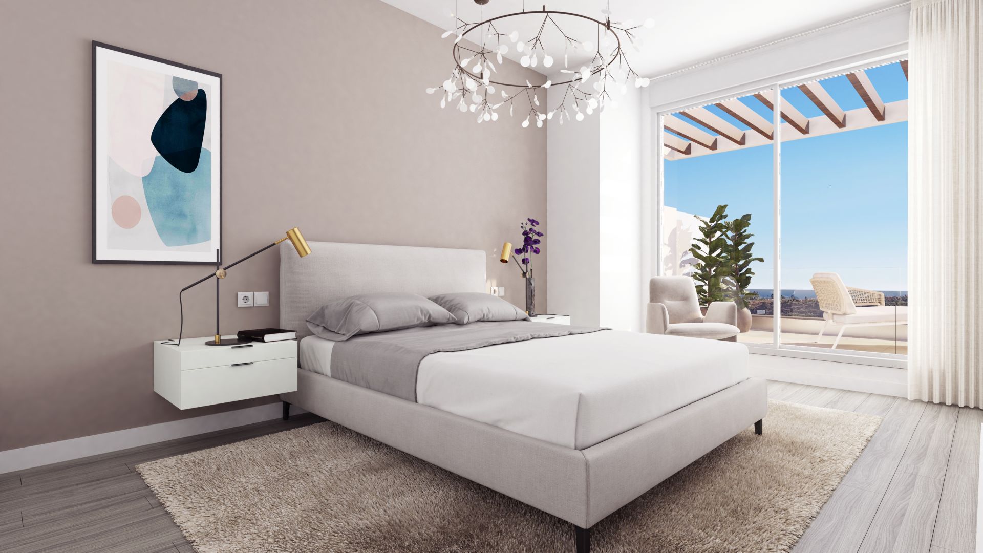 New development of apartments in the New Golden Mile