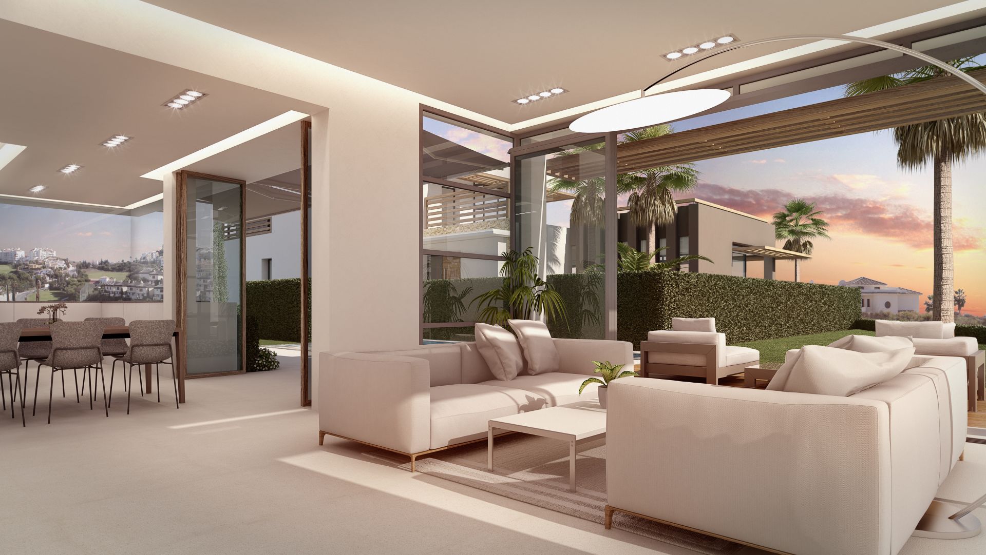 Twelve exclusive design villas within a gated community walking distance to the beach