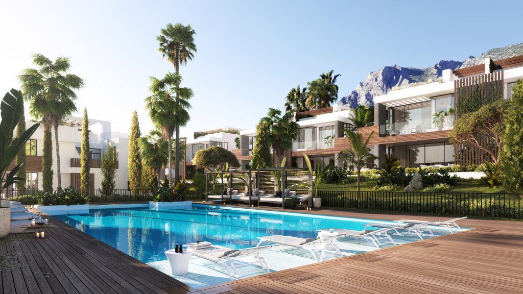 New development of 22 semi detached villas in Sierra Blanca
