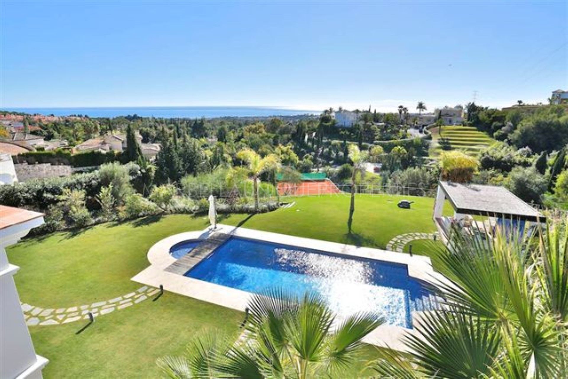 Exclusive 7 bedroom designer villa in Marbella Hill Club, Golden Mile