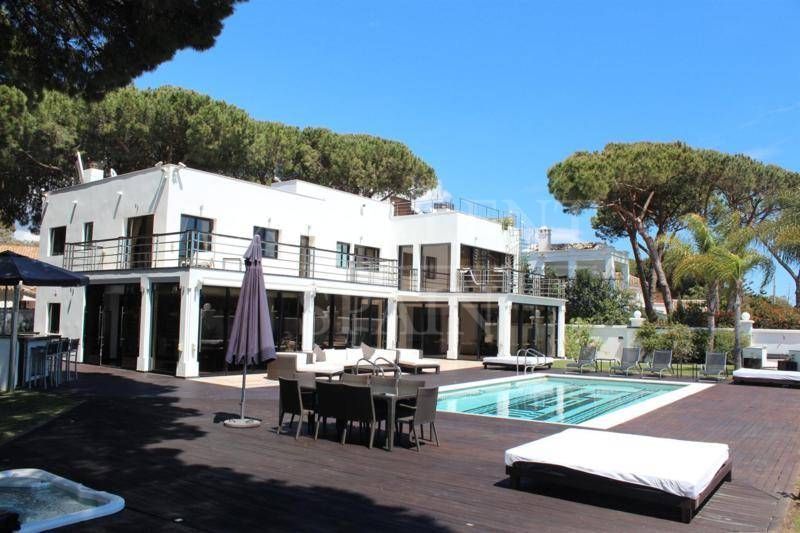 Cabopino, Marbella East, Costa del Sol, contemporary villa for sale