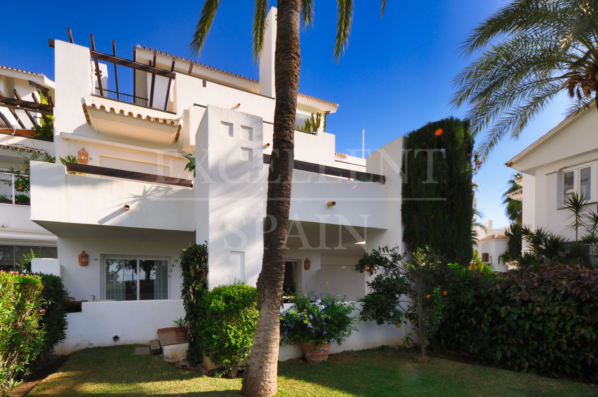 Appartement begane grond in Los Monteros Palm Beach, Marbella Oost