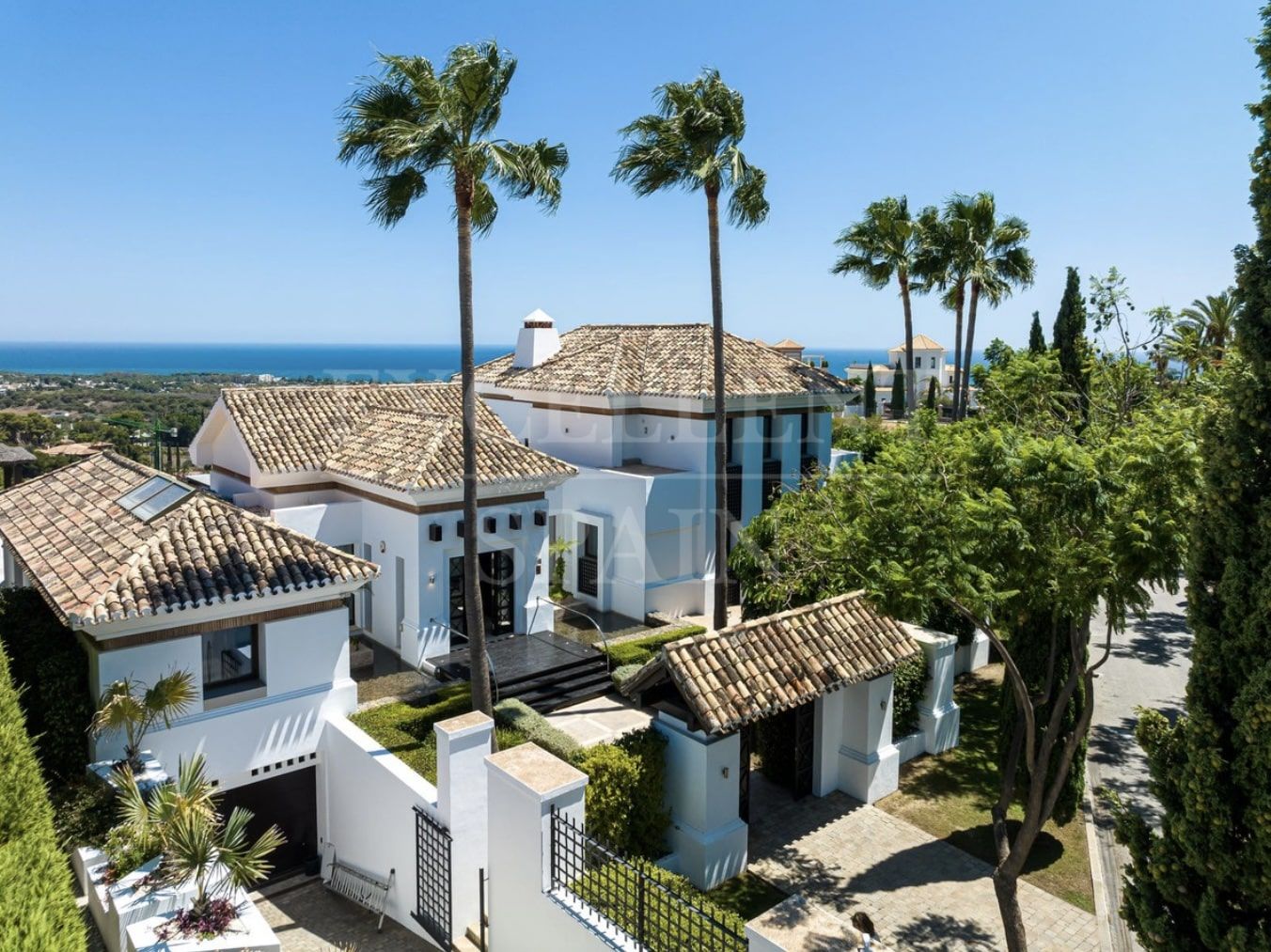 Los Flamingos, ausergewöhnliche Villa zum Verkauf mit Panorama Meerblick