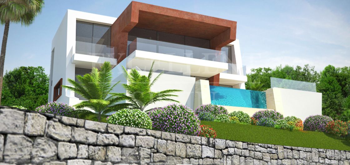 Zeitgemäße, neue Villa zum Verkauf in La Quinta, Benahavis