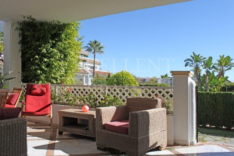 Appartement begane grond in Monte Paraiso, Marbella Golden Mile