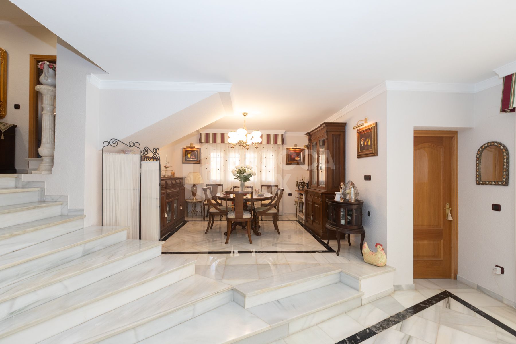 Detached villa in El Atabal with sea views