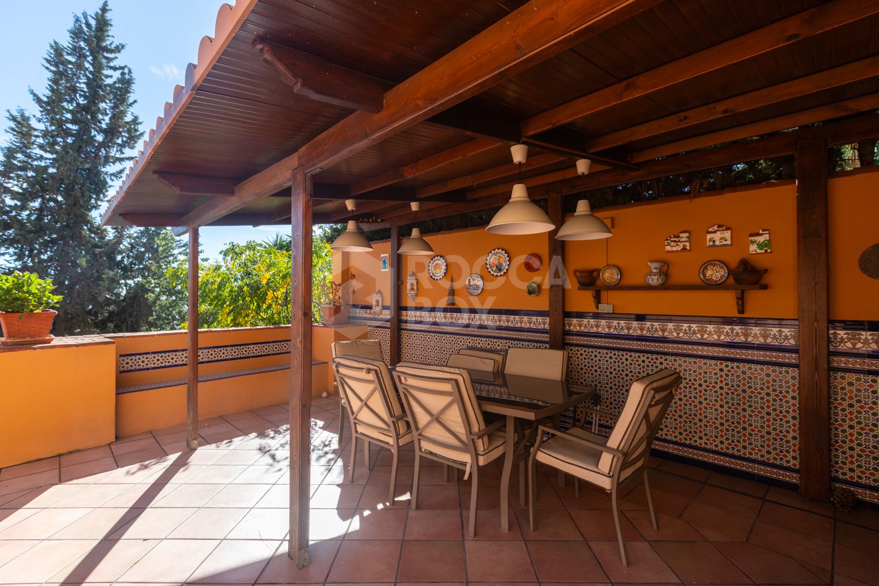 Detached villa in El Atabal with sea views