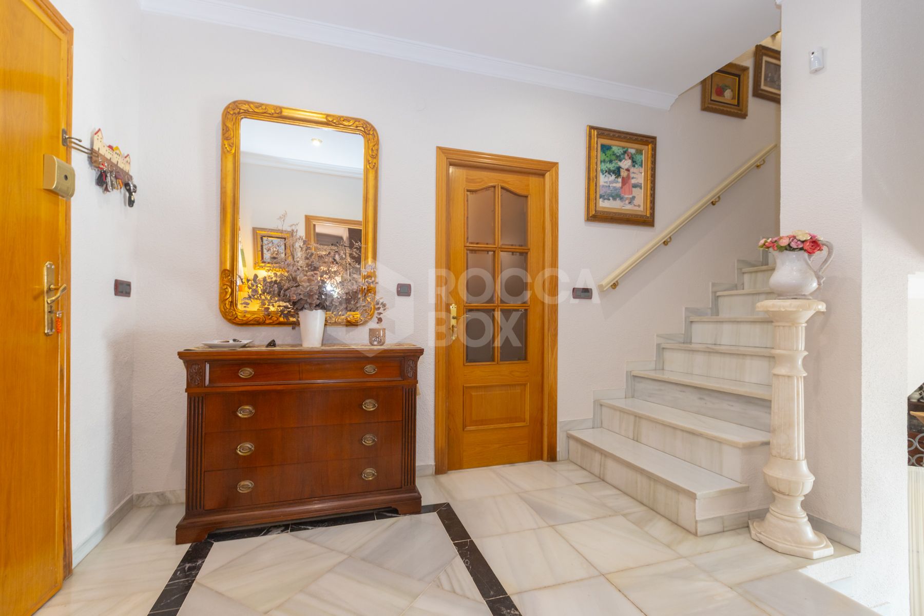 Detached villa in El Atabal with sea views