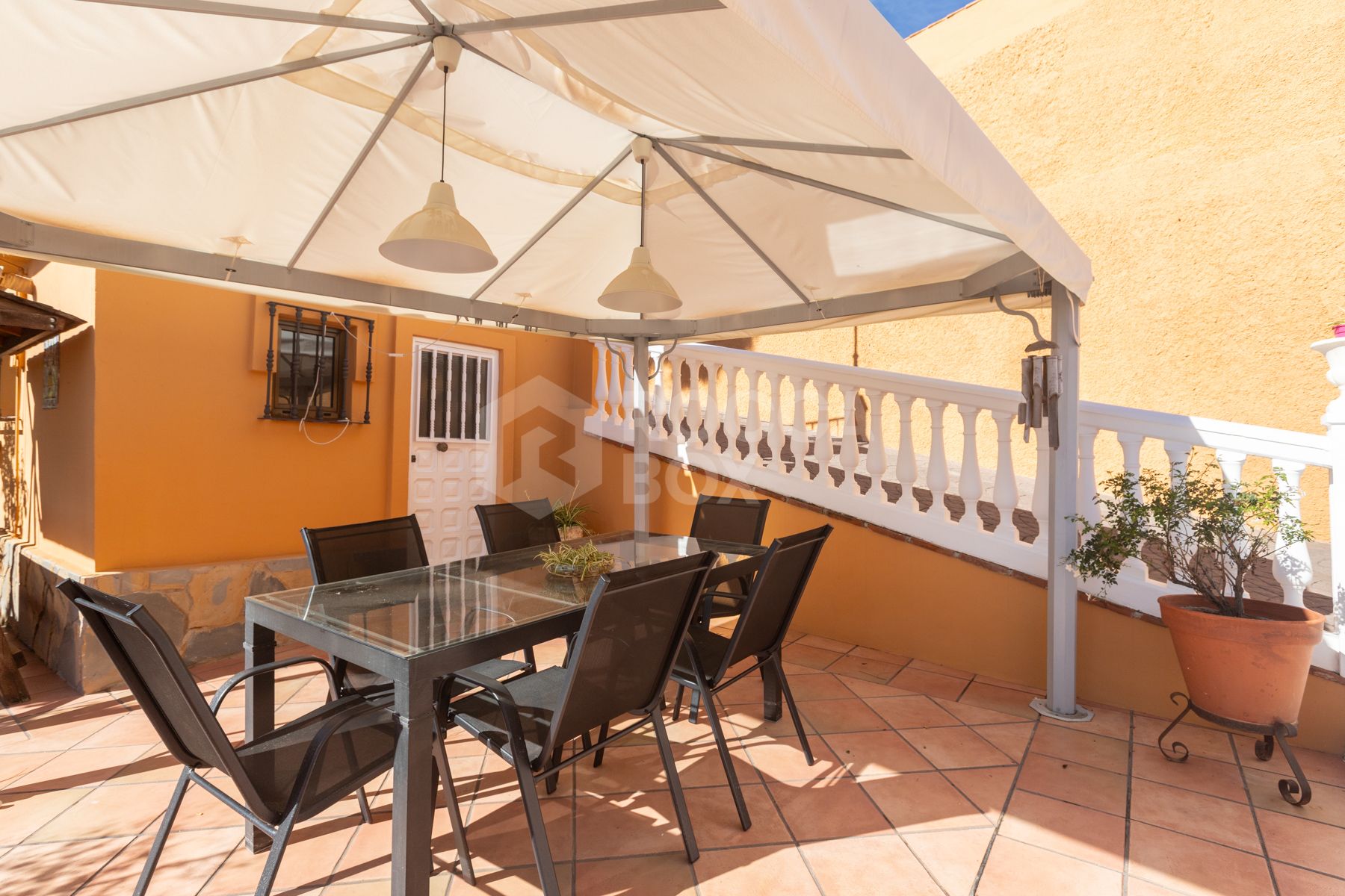 Detached villa in El Atabal with sea views