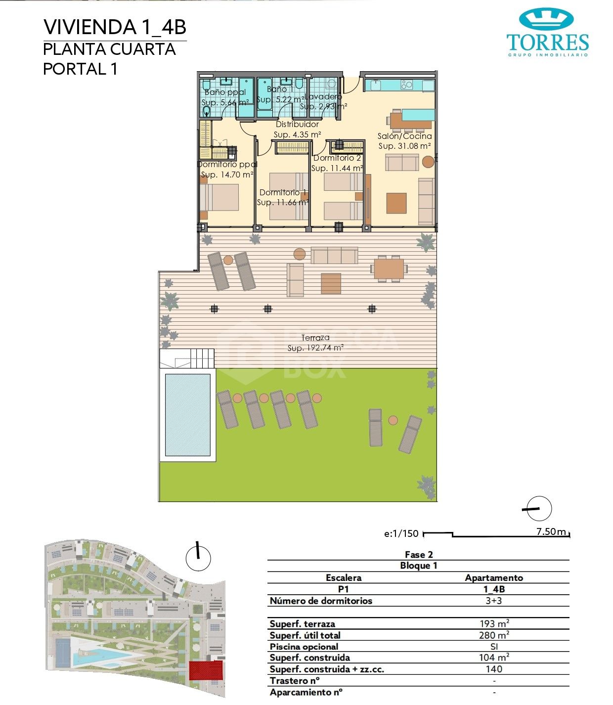House in Wellingtonia development with private pool