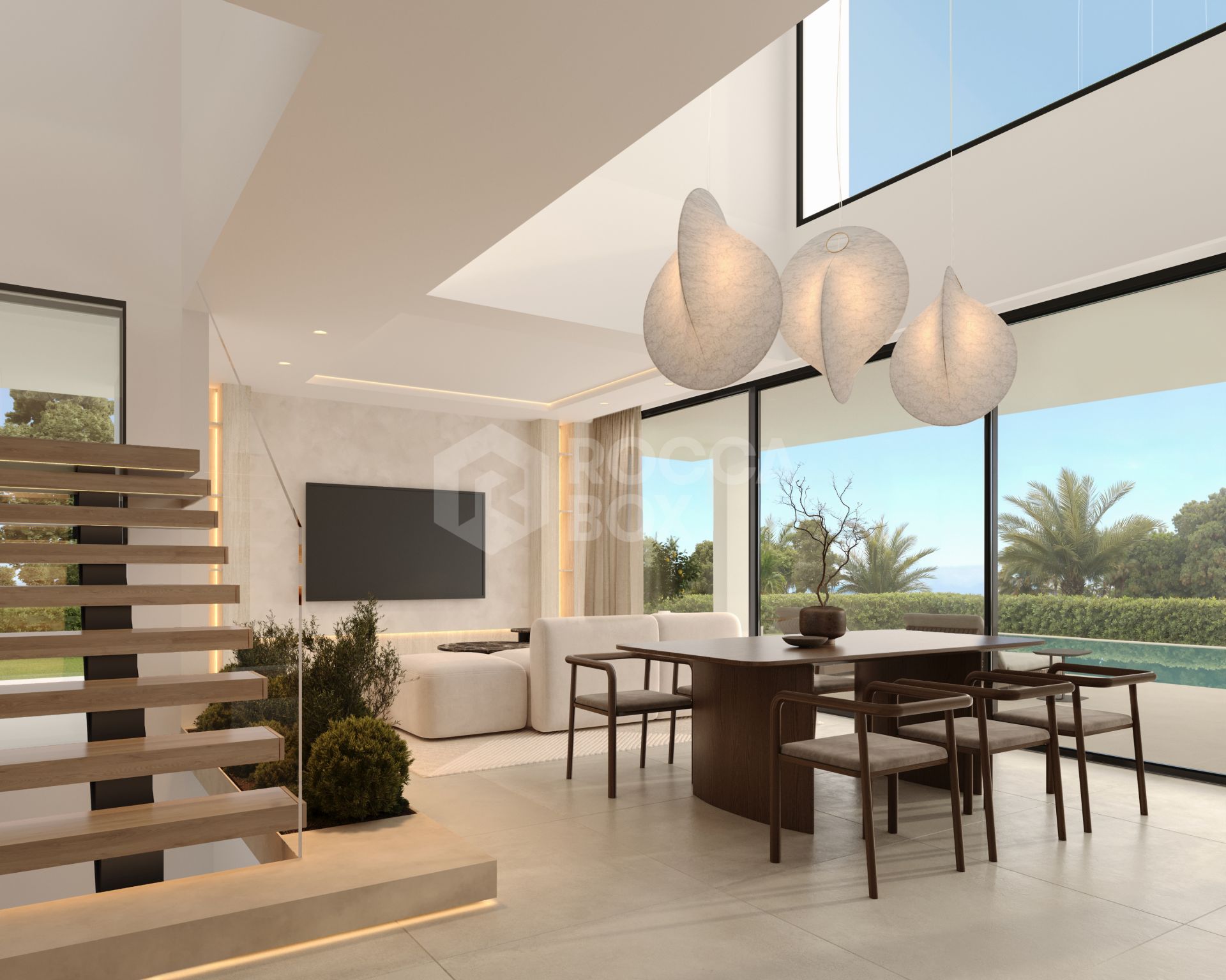 New Luxury Villas in Monte Biarritz with Partial Sea Views