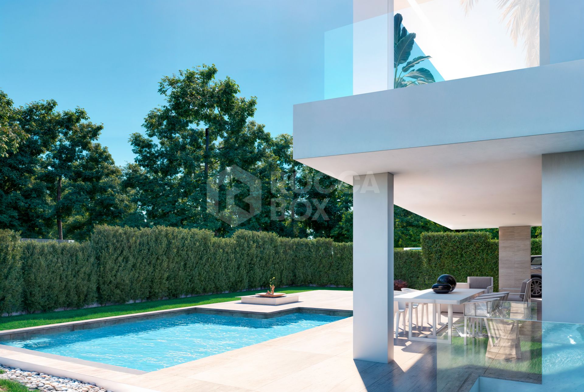 New Luxury Villas in Monte Biarritz with Partial Sea Views