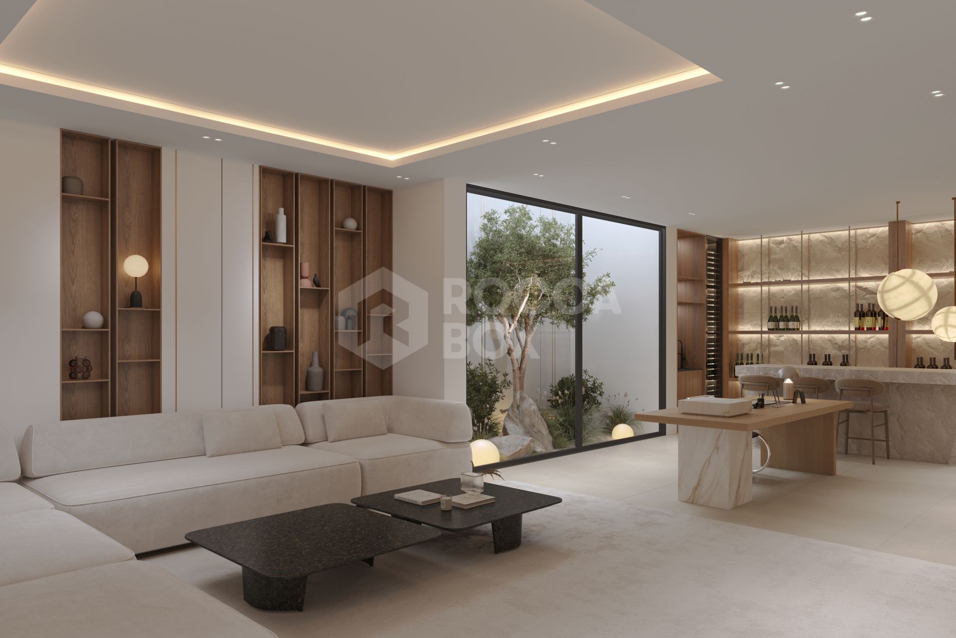 New Luxury Villas in Monte Biarritz with Partial Sea Views