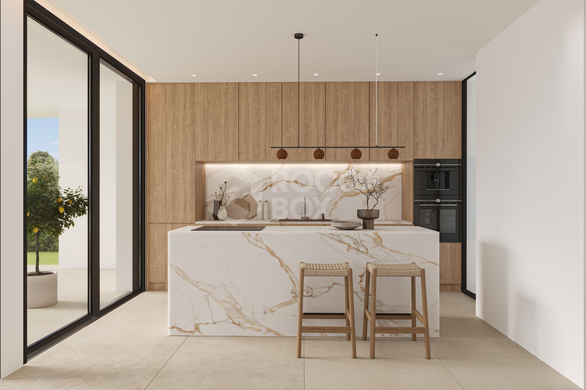 New Luxury Villas in Monte Biarritz with Partial Sea Views