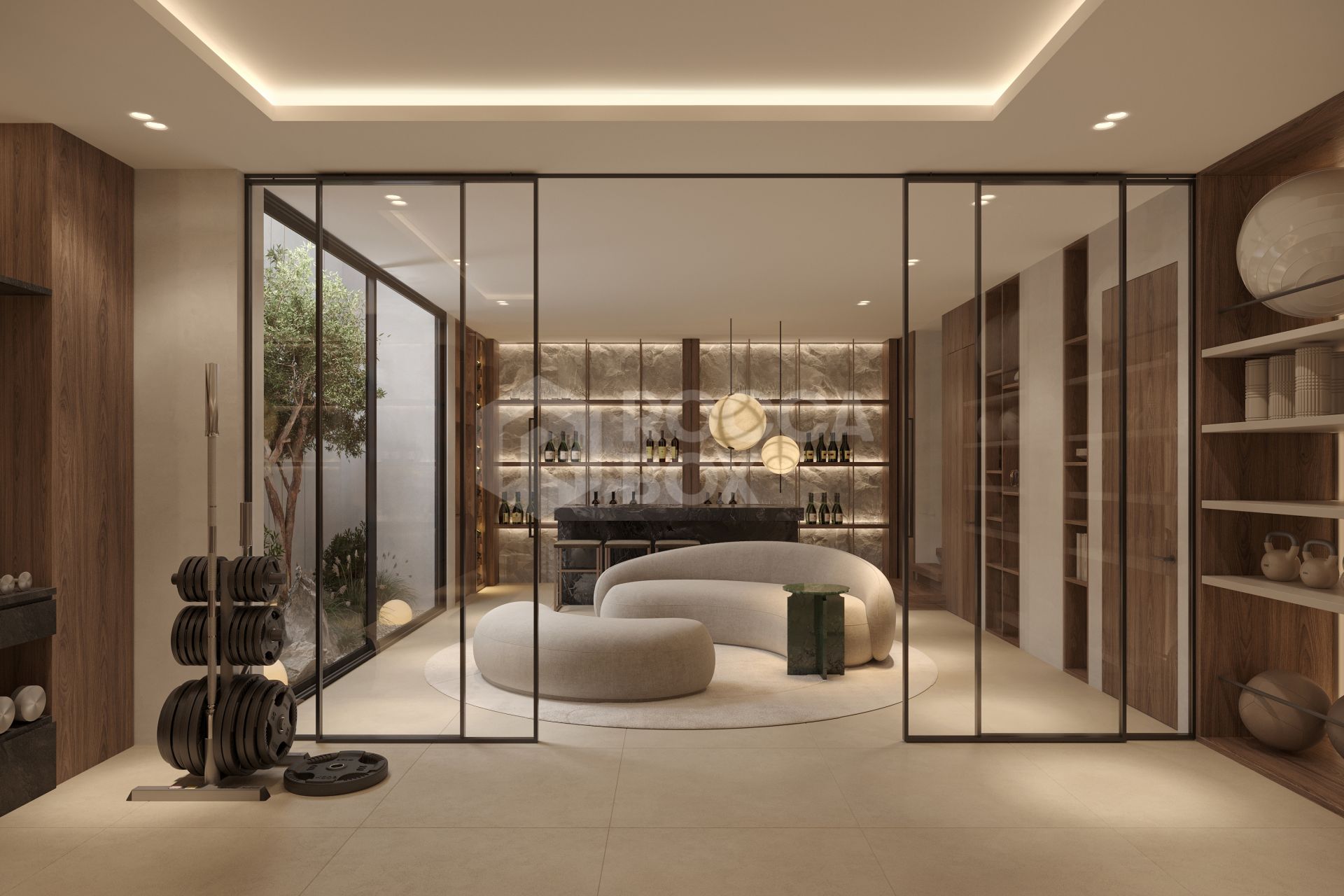 New Luxury Villas in Monte Biarritz with Partial Sea Views