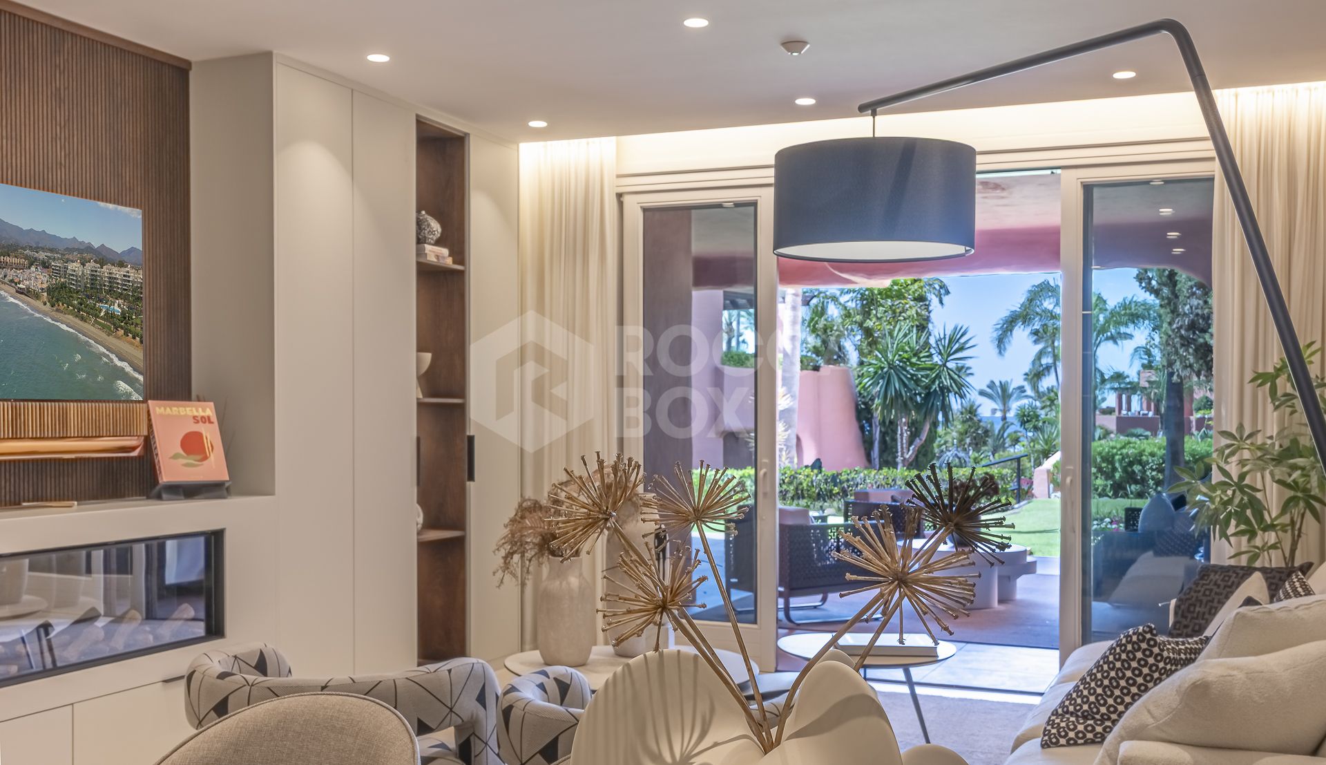 Renovated Luxury ground floor apartment in Five Star Beach Front Urbanisation Torre Bermeja Estepona