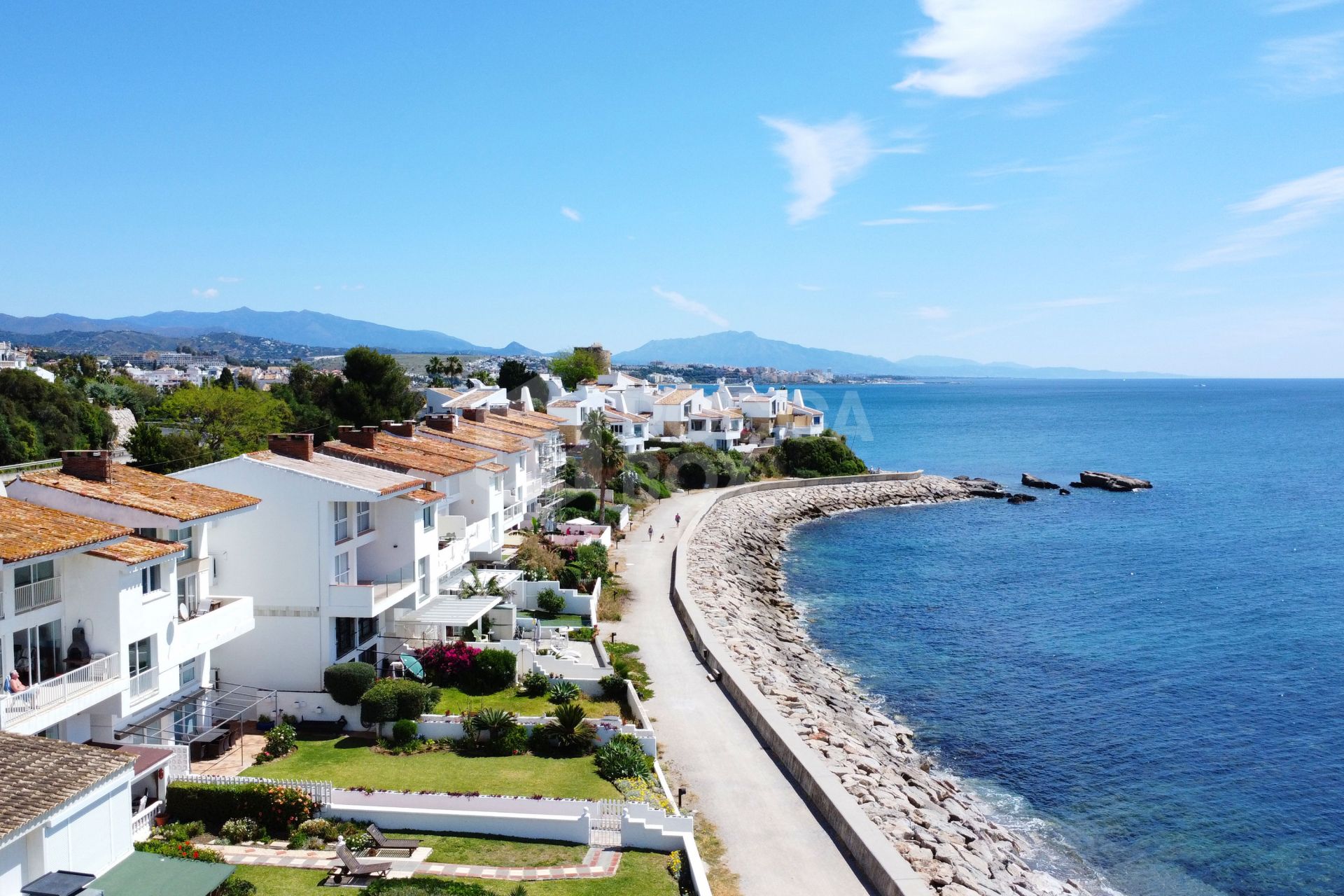 Spectacular Waterfront Duplex with Private Pool & Gardens – Just Steps from the Sea