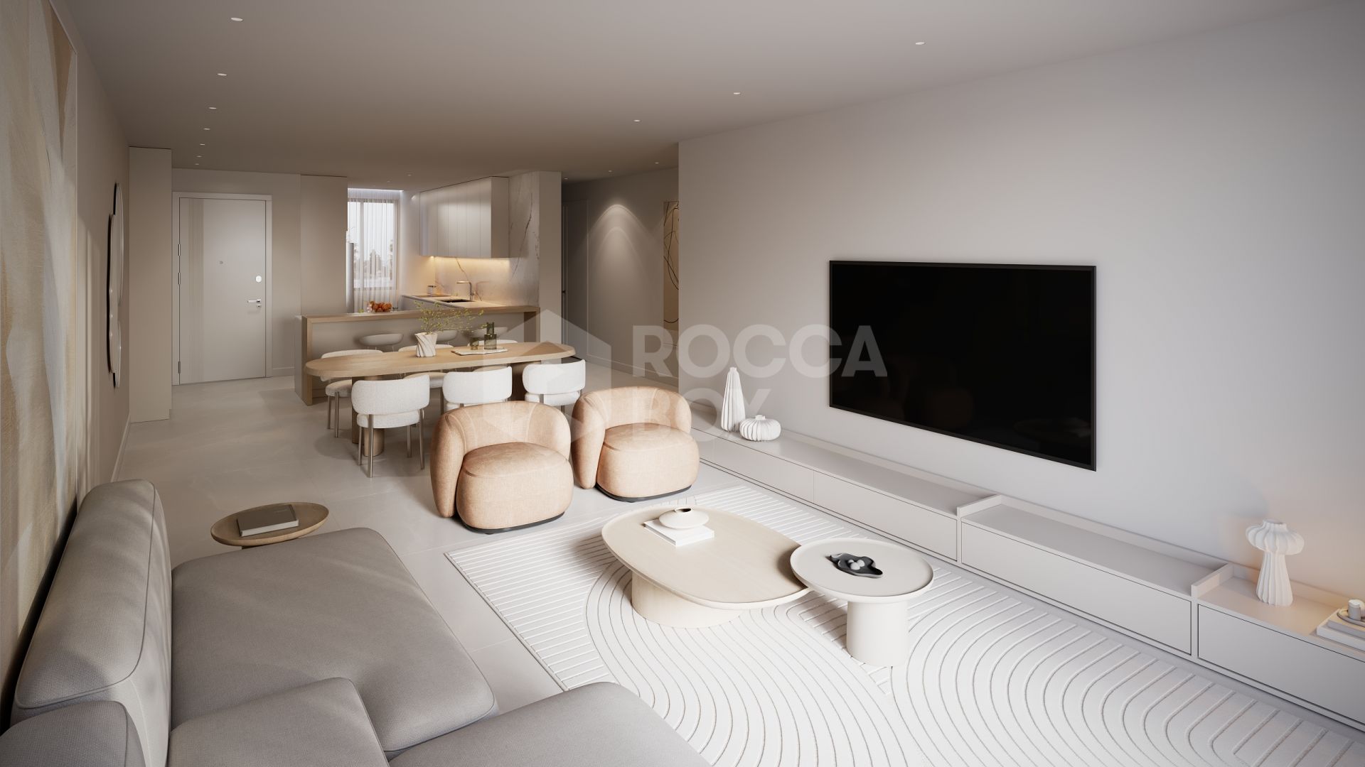 Luxury Development of Apartments & Penthouses Walking Distance to the Beach