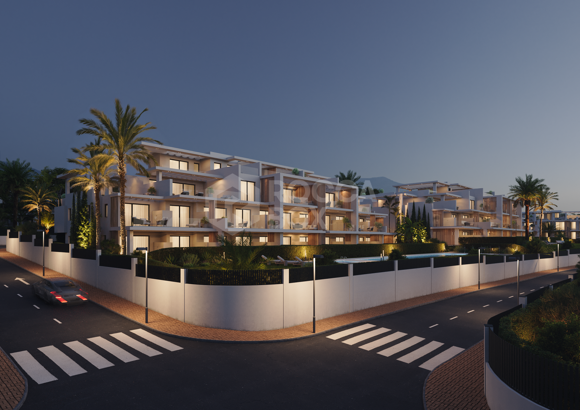 Luxury Development of Apartments & Penthouses Walking Distance to the Beach