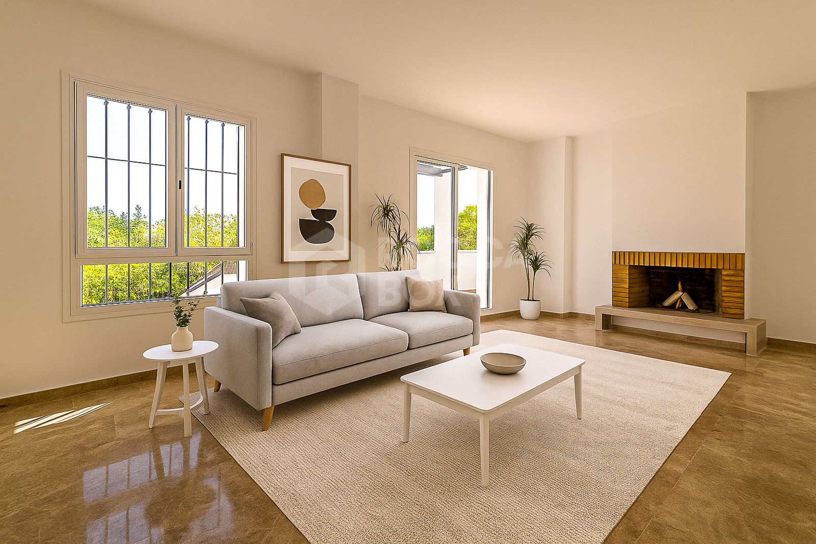 Bright Duplex Penthouse with Solarium and Excellent Views