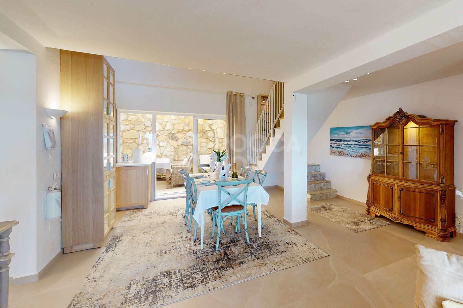 Exclusive frontline beach duplex with private pool and smart home concept