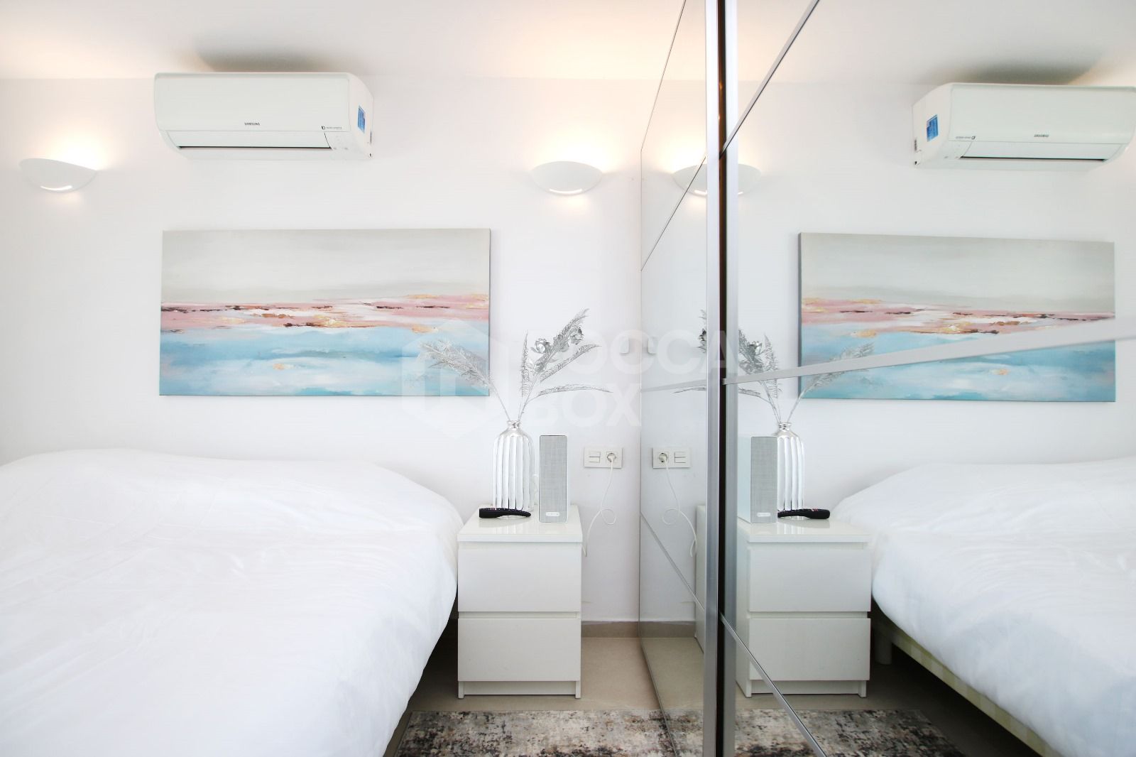 Exclusive frontline beach duplex with private pool and smart home concept