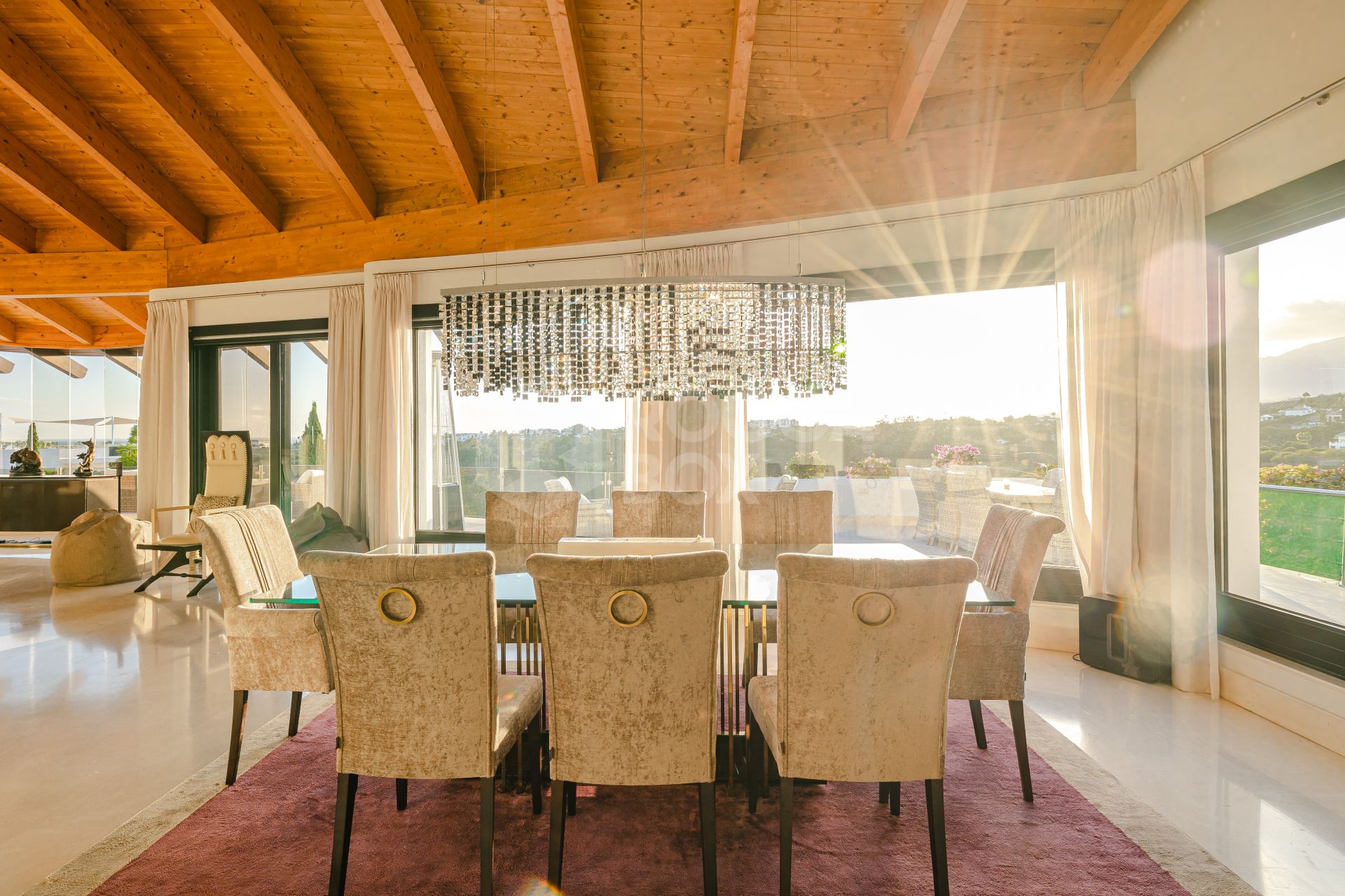 Luxury Villa in Los Flamingos, Benahavis – Exclusive 8-Bedroom Residence with Sea Views