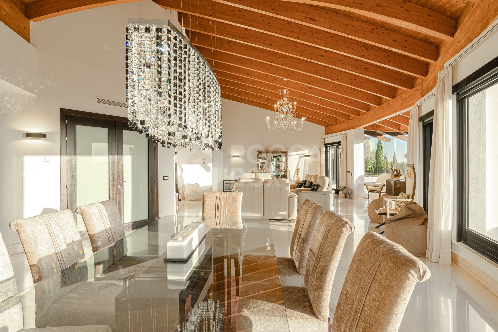 Luxury Villa in Los Flamingos, Benahavis – Exclusive 8-Bedroom Residence with Sea Views