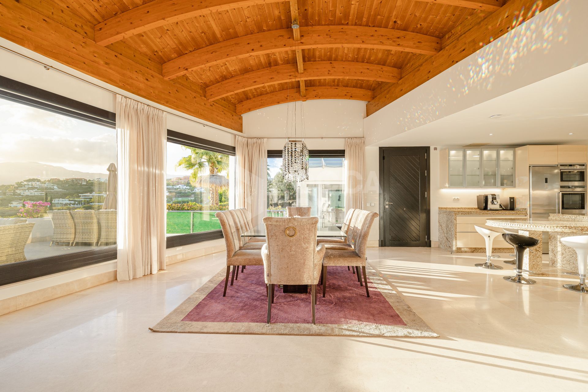 Luxury Villa in Los Flamingos, Benahavis – Exclusive 8-Bedroom Residence with Sea Views