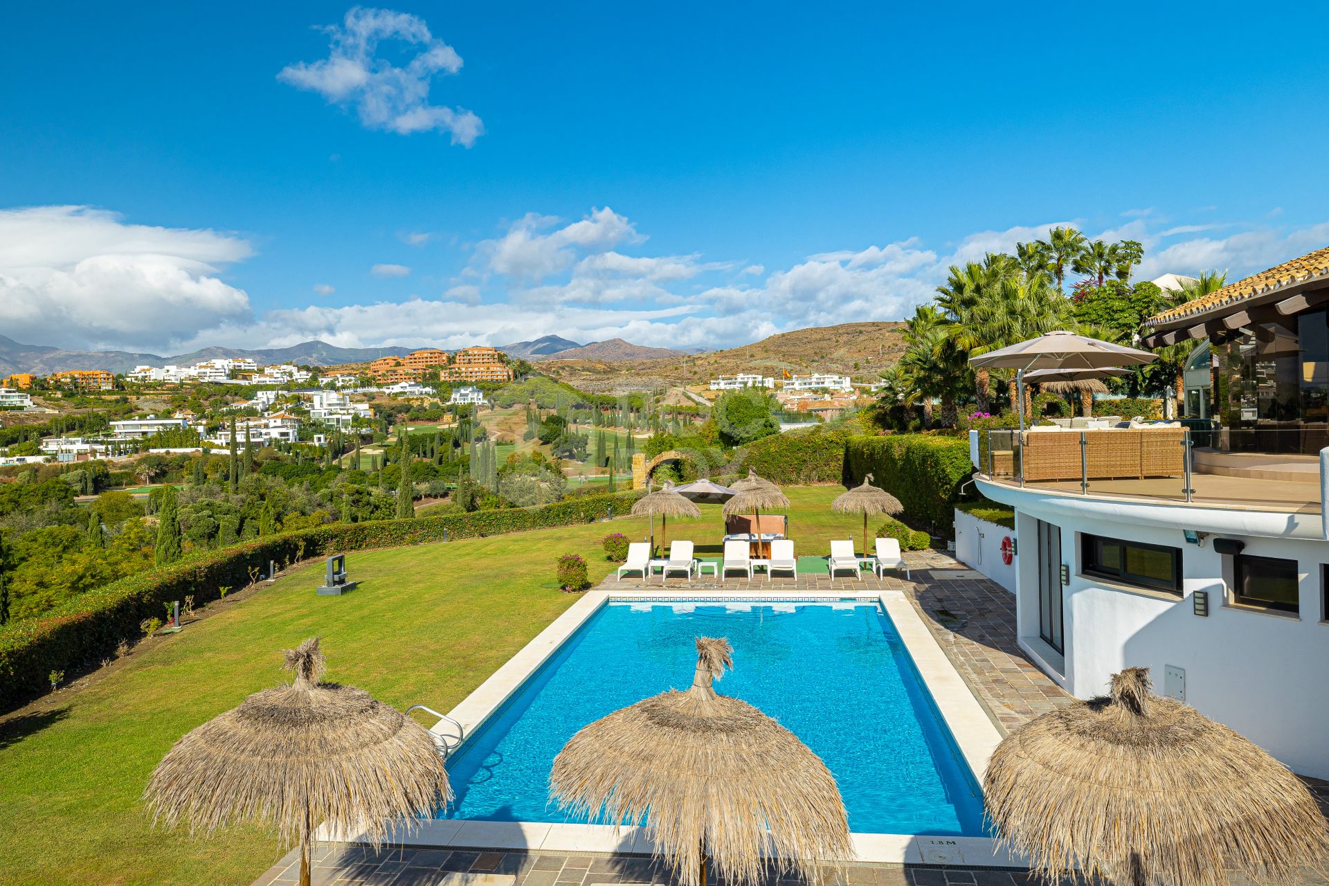 Luxury Villa in Los Flamingos, Benahavis – Exclusive 8-Bedroom Residence with Sea Views