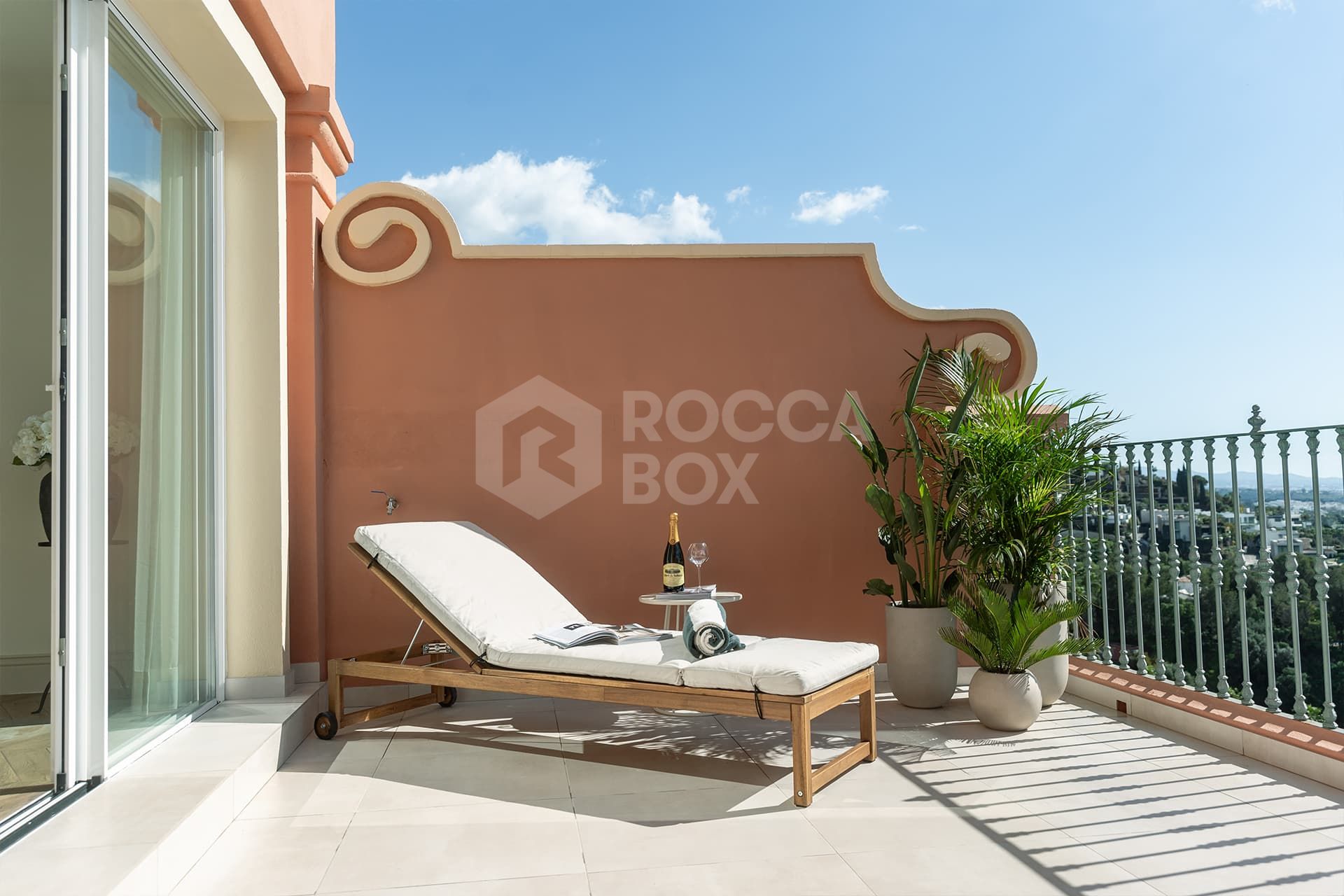 A Scandinavian style 4 bed townhouse with panoramic sea views