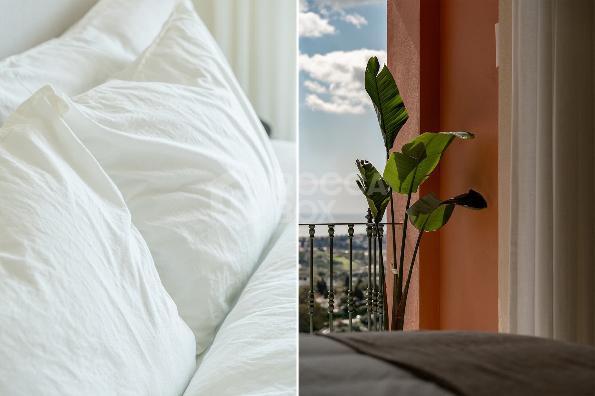 A Scandinavian style 4 bed townhouse with panoramic sea views