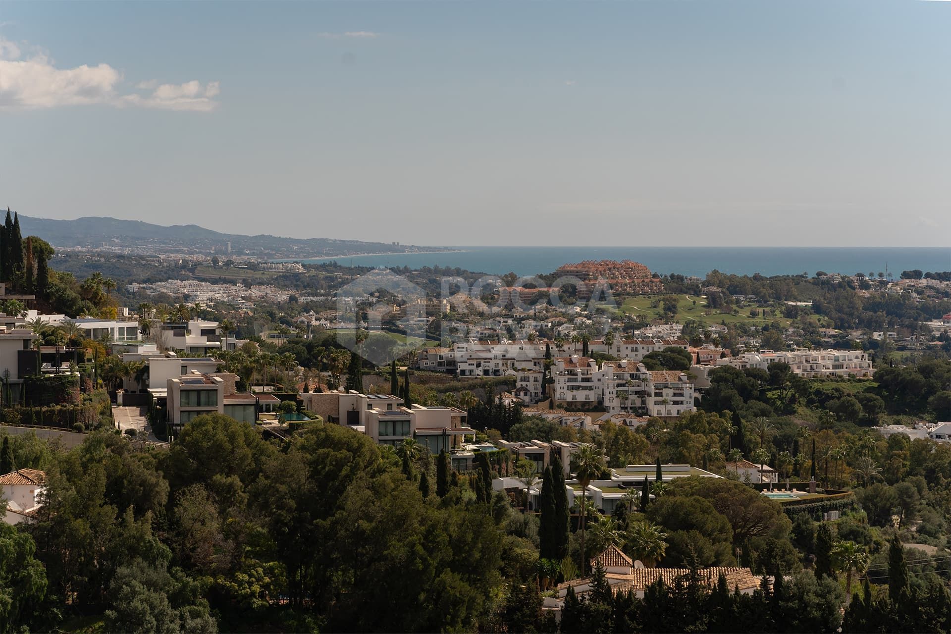 A Scandinavian style 4 bed townhouse with panoramic sea views