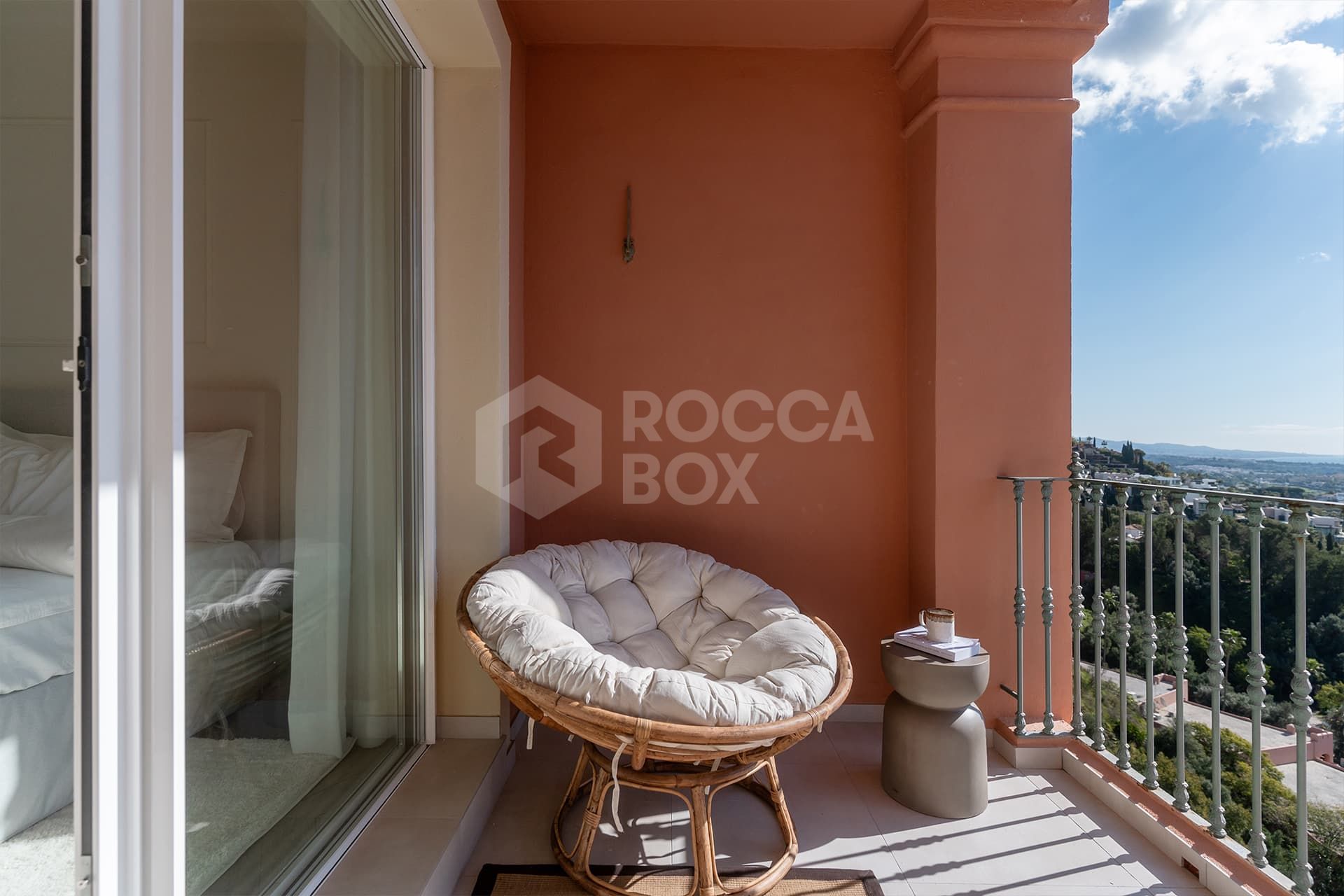 A Scandinavian style 4 bed townhouse with panoramic sea views