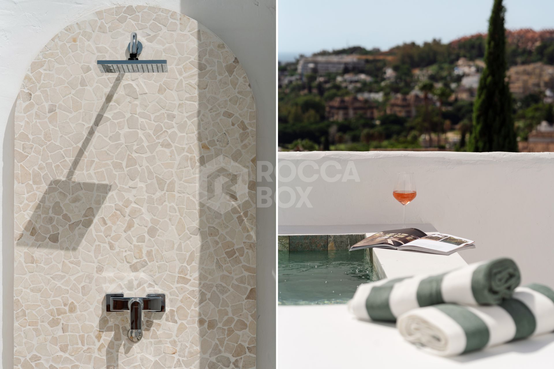 Corner Duplex Penthouse with Private Plunge Pool & Sea Views