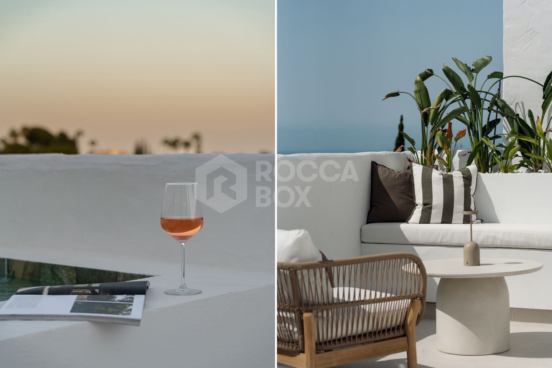 Corner Duplex Penthouse with Private Plunge Pool & Sea Views