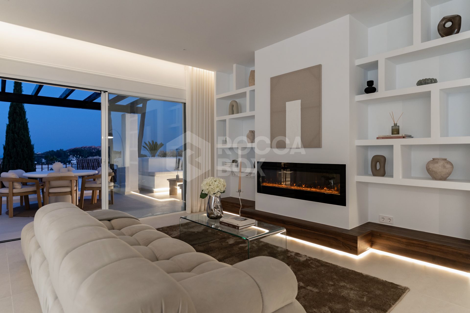 Corner Duplex Penthouse with Private Plunge Pool & Sea Views