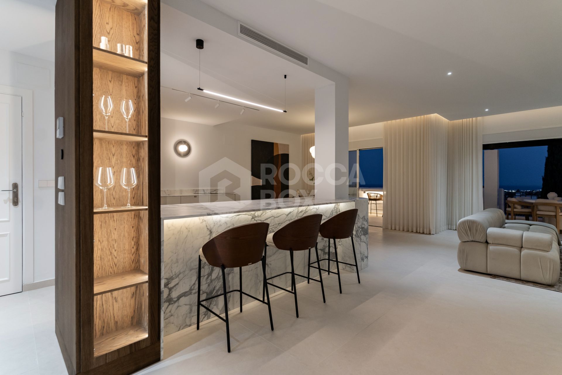 Corner Duplex Penthouse with Private Plunge Pool & Sea Views