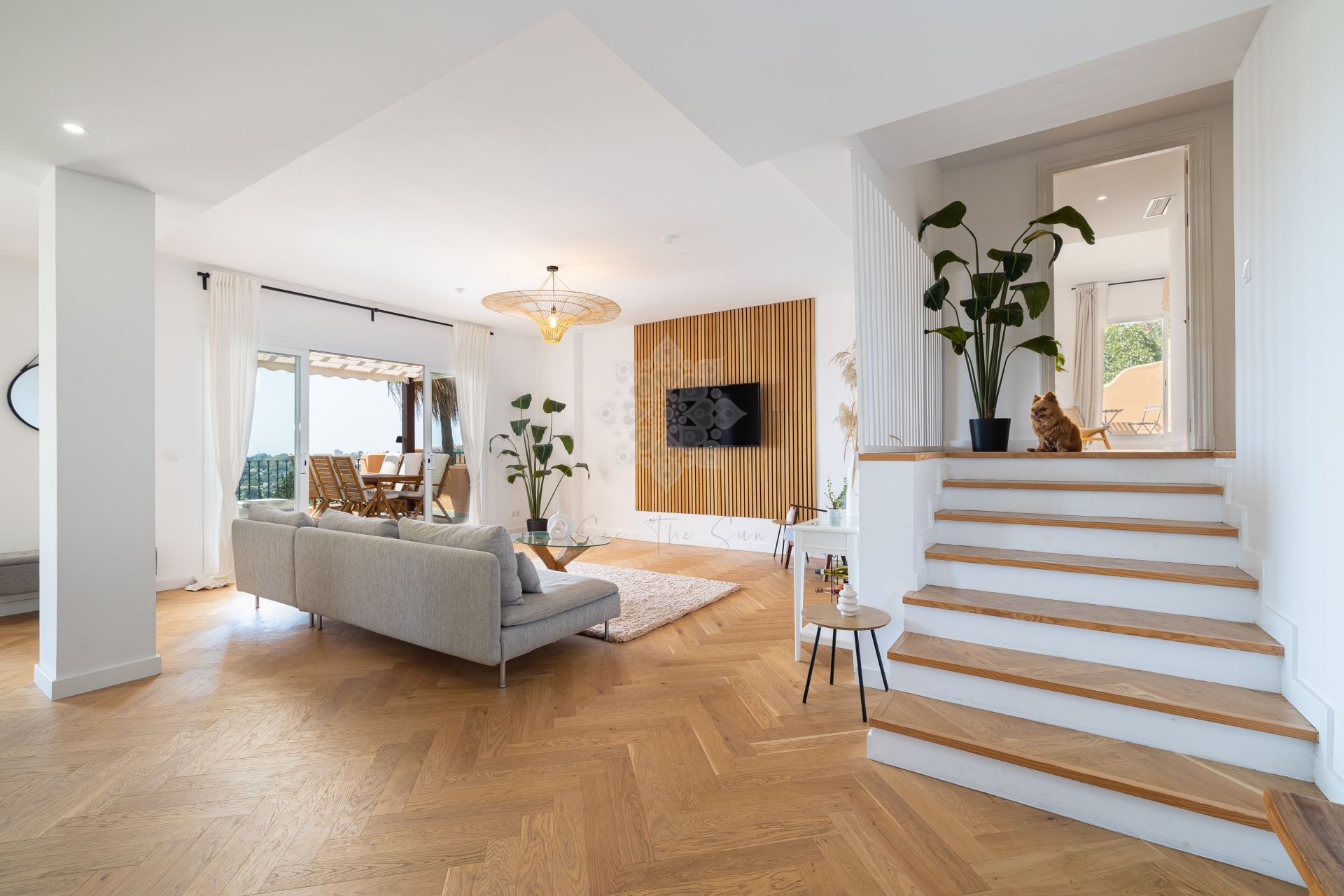 Penthouse w Les Belvederes, Marbella