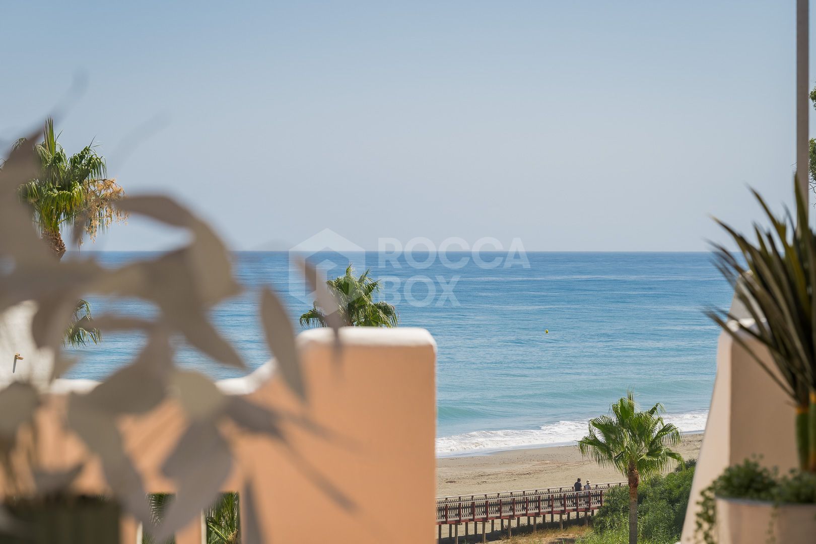 Completely renovated house with unobstructed sea views.