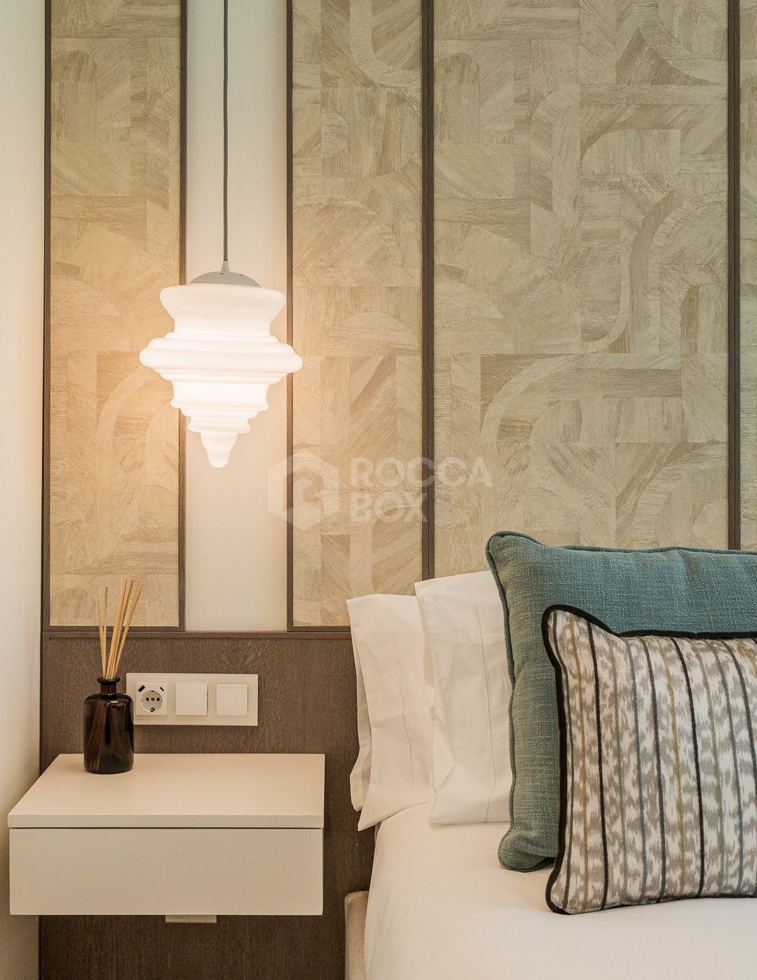 Completely renovated house with unobstructed sea views.