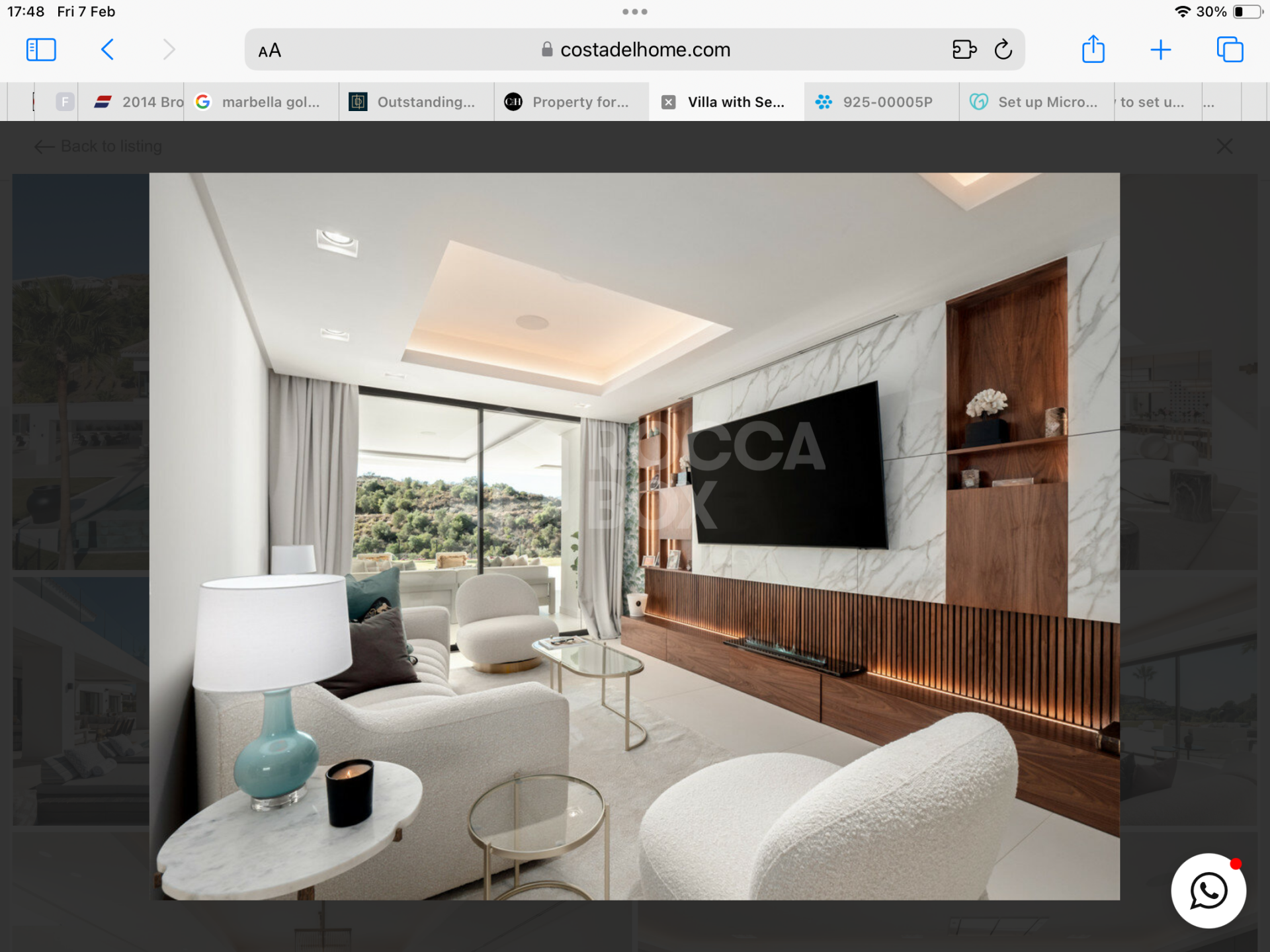 Villa with sea views Marbella golf country club