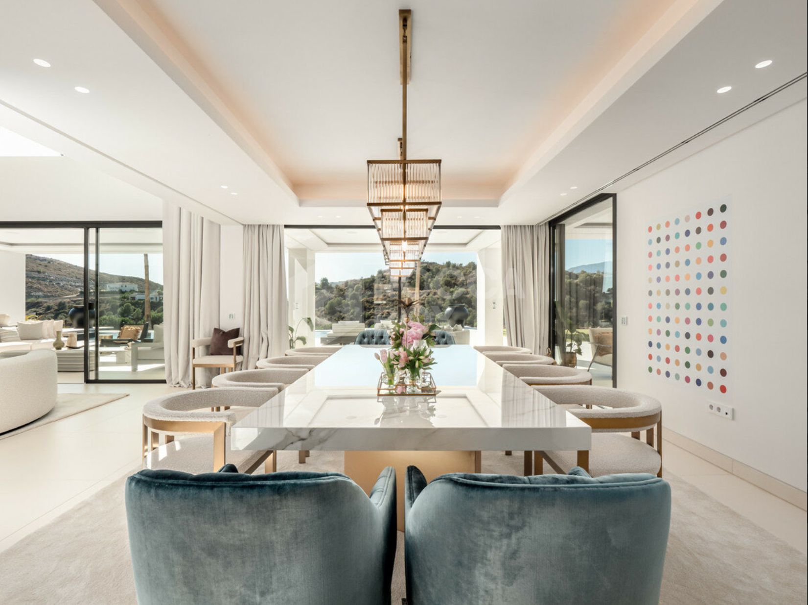 Villa with sea views Marbella golf country club